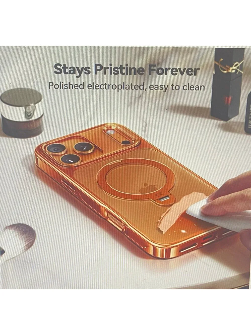Casekoo Case for iPhone 17 Pro Max Orange